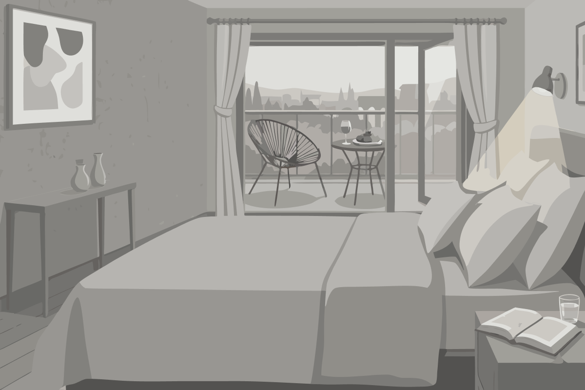 Suite met 1 Slaapkamer